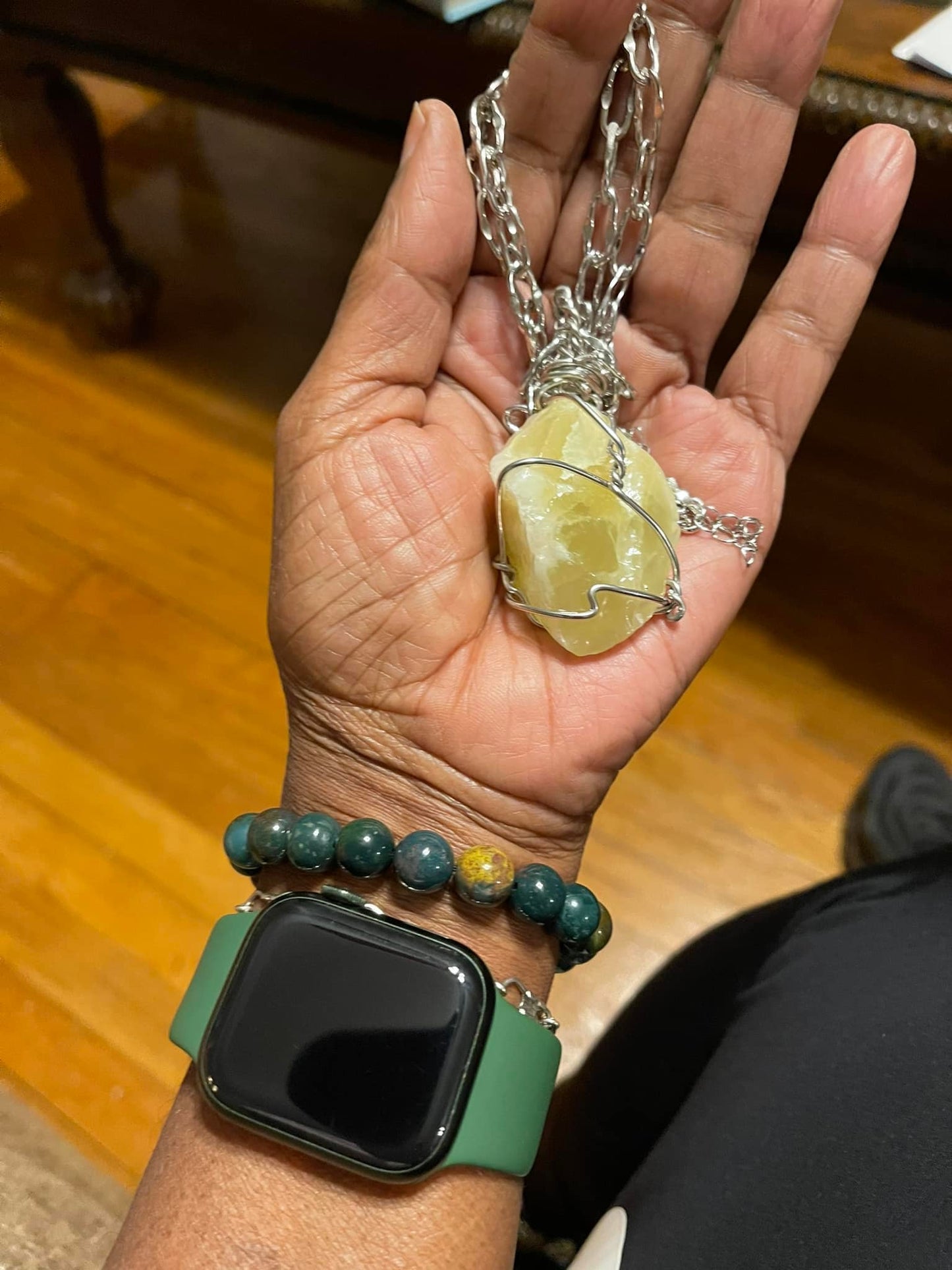 Citrine Pendant Necklace