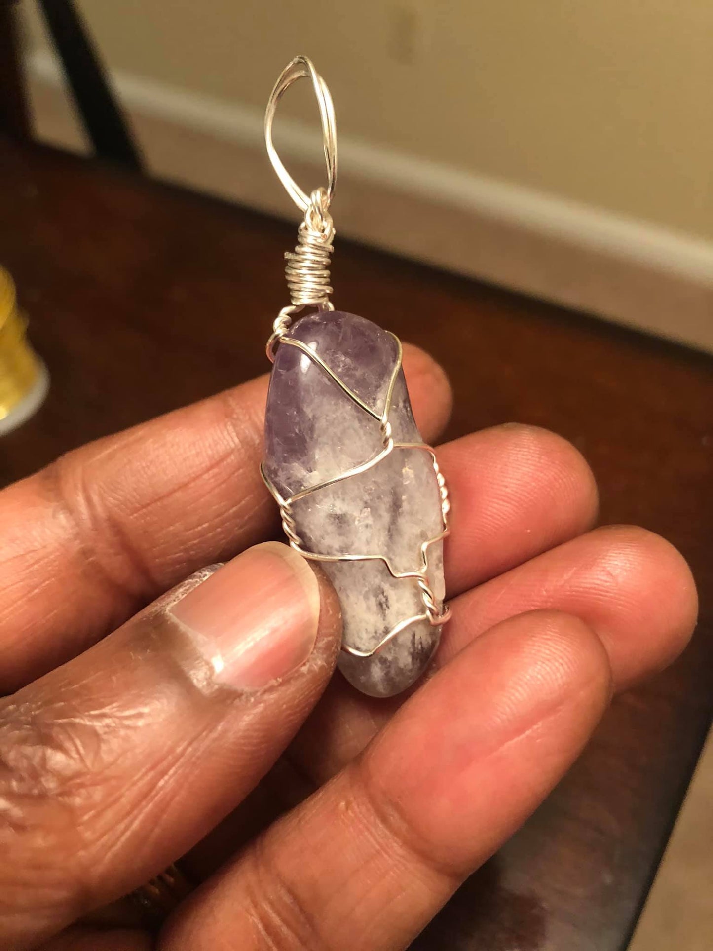 Amethyst Pendant Necklace