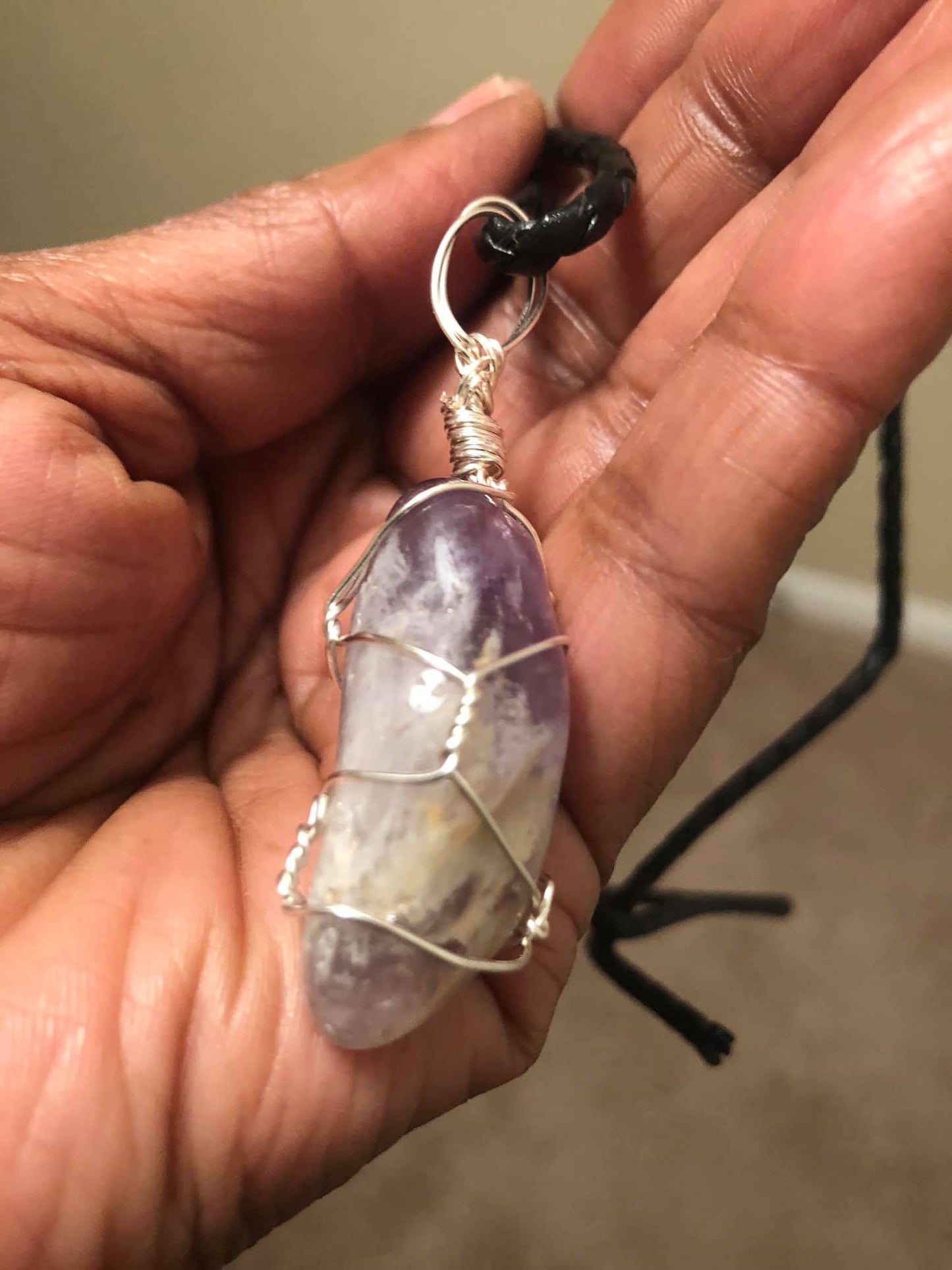 Amethyst Pendant Necklace