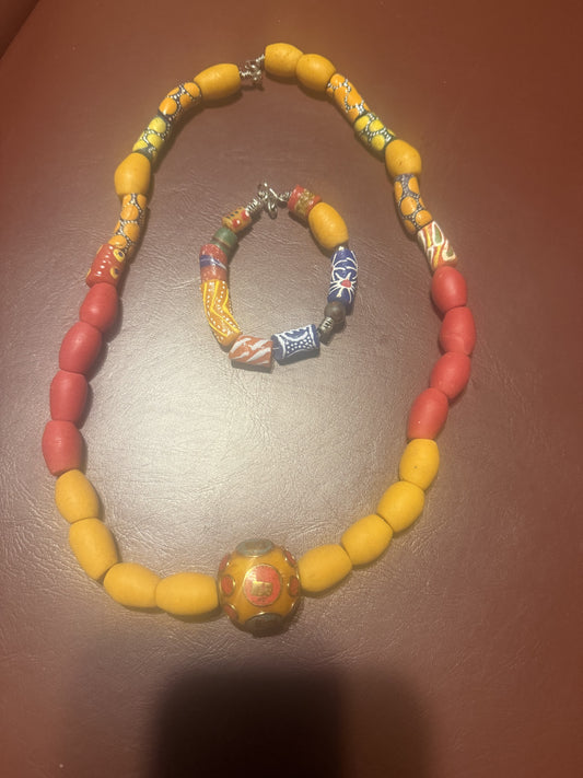 Prosperity necklace, bracelet