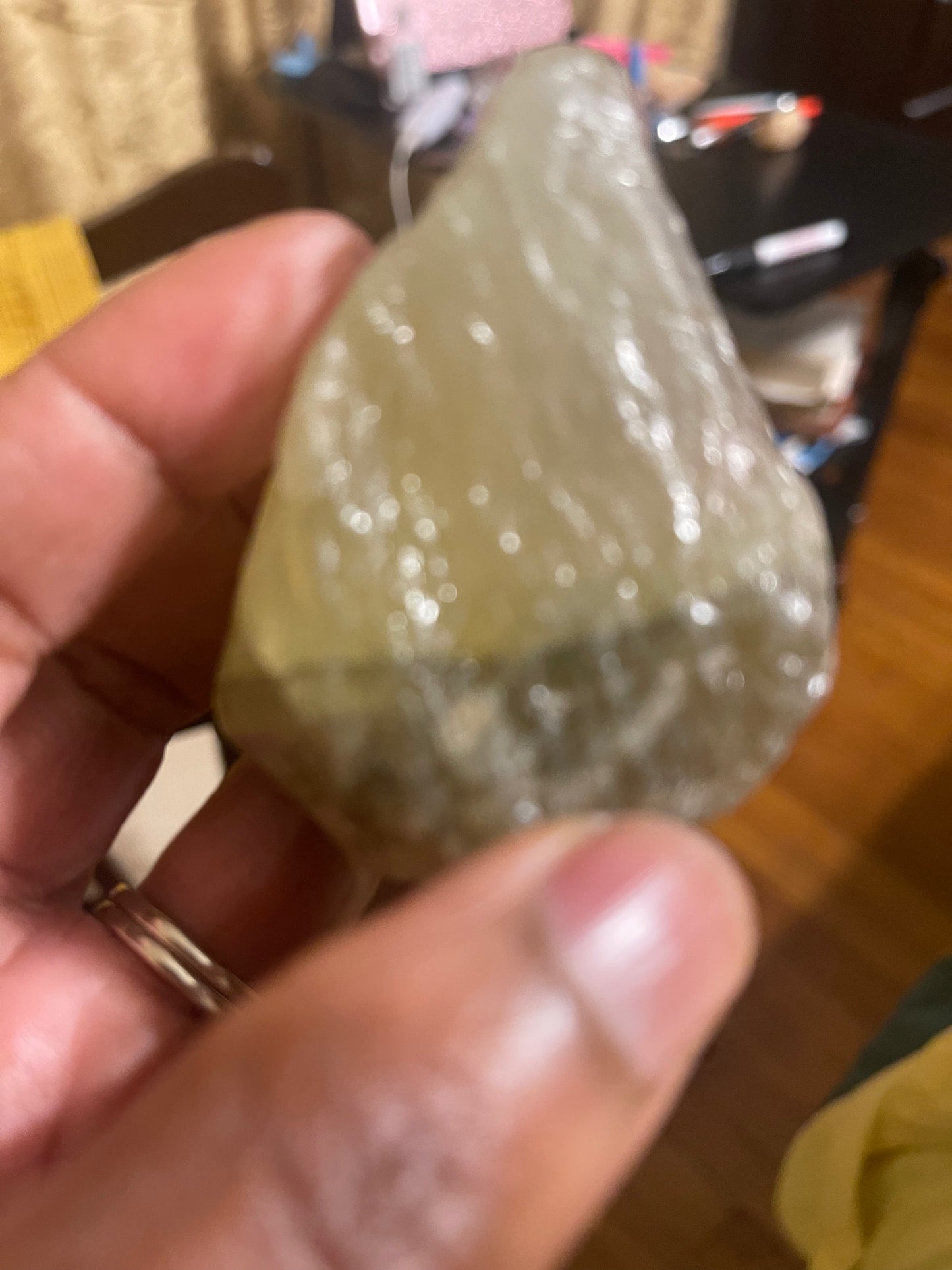 Green crystal quartz