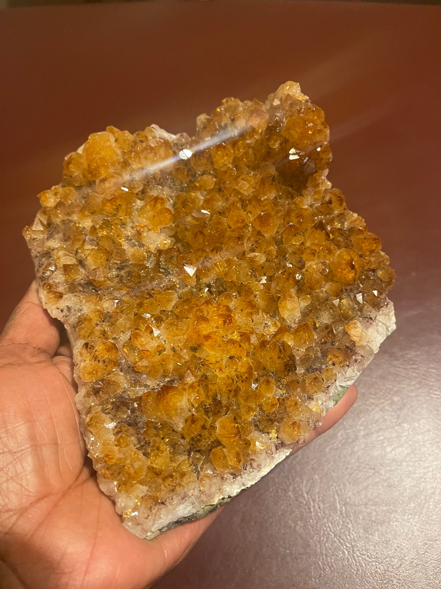 Citrine crystal