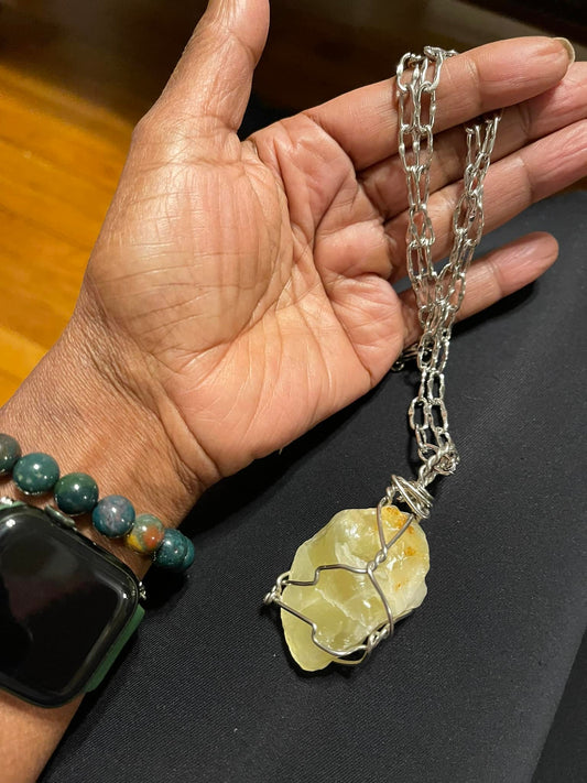 Citrine Pendant Necklace