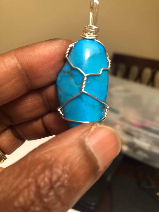 Turquoise Pendant Necklace