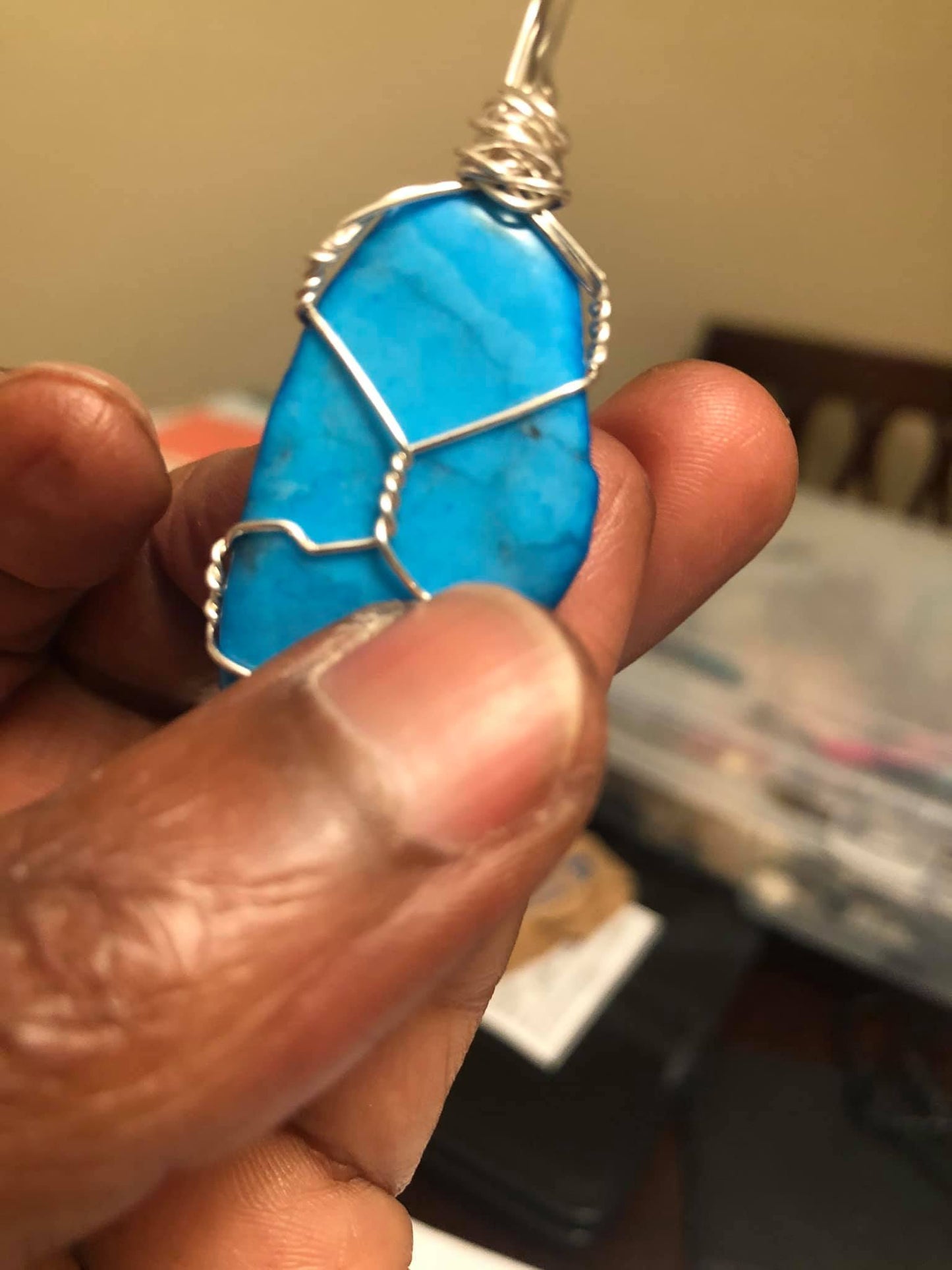 Turquoise Pendant Necklace