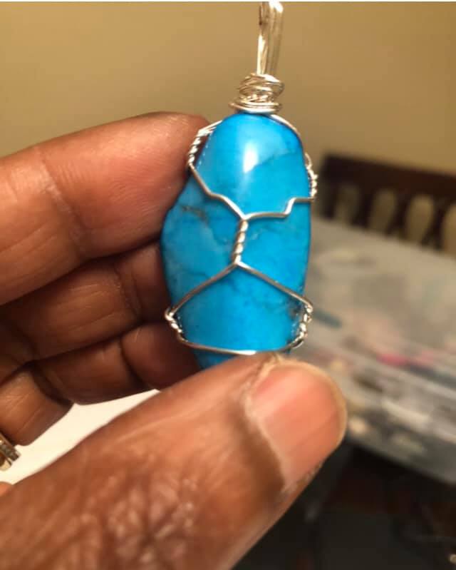 Turquoise Pendant Necklace